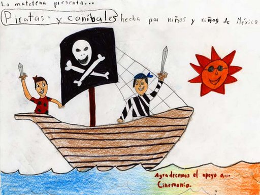 Cartel de Una historia de piratas y caníbales